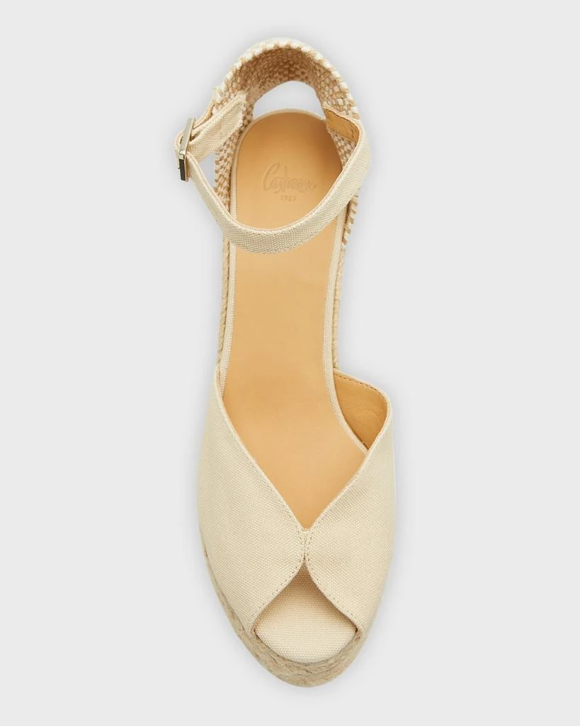 商品Castaner|Bianca Canvas Ankle-Strap Espadrille Sandals,价格¥749,第5张图片详细描述