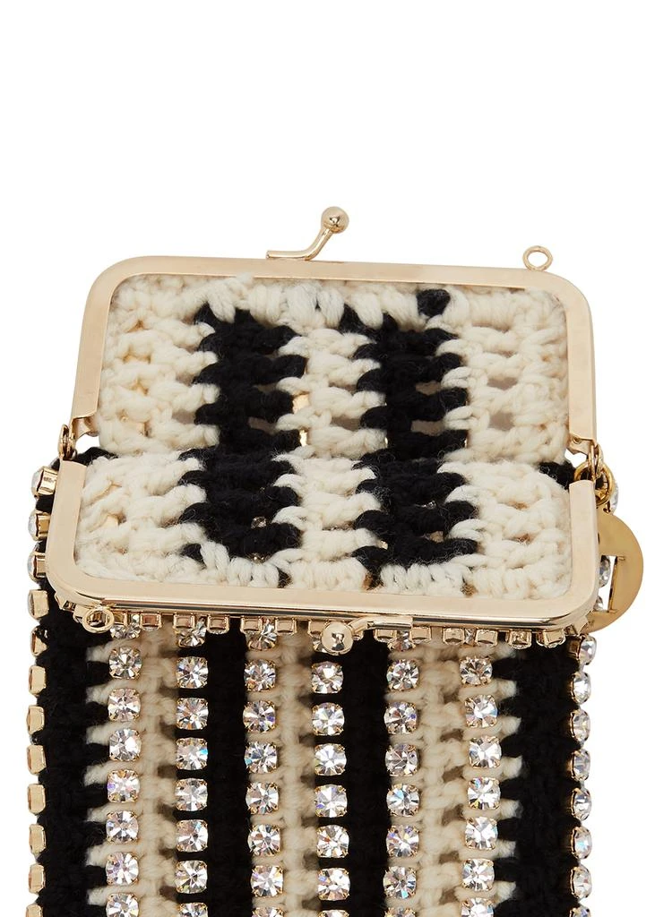 商品ROSANTICA|Tricot embellished crotchet cross-body bag,价格¥3148,第4张图片详细描述
