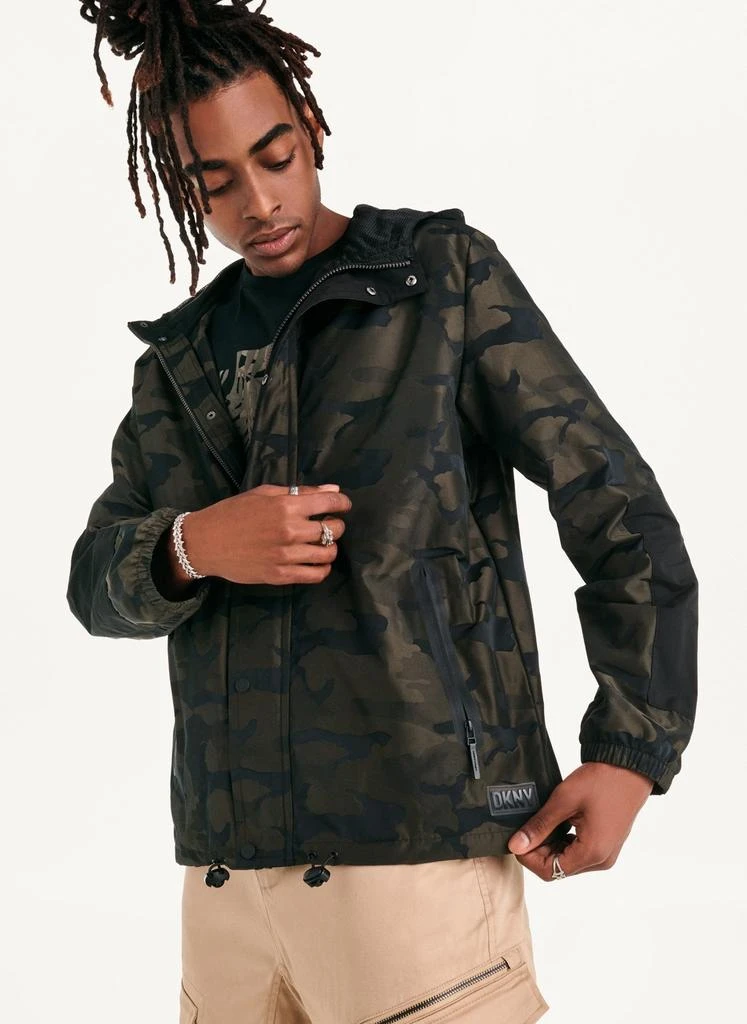 商品DKNY|Camo Hooded Jacket,价格¥646,第1张图片