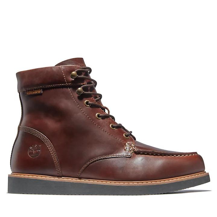 商品Timberland|Newmarket II 6 Inch Boot for Men in Dark Brown,价格¥1366,第1张图片