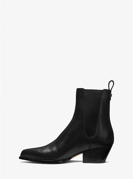 商品Michael Kors|Kinlee Leather Ankle Boot,价格¥490,第3张图片详细描述