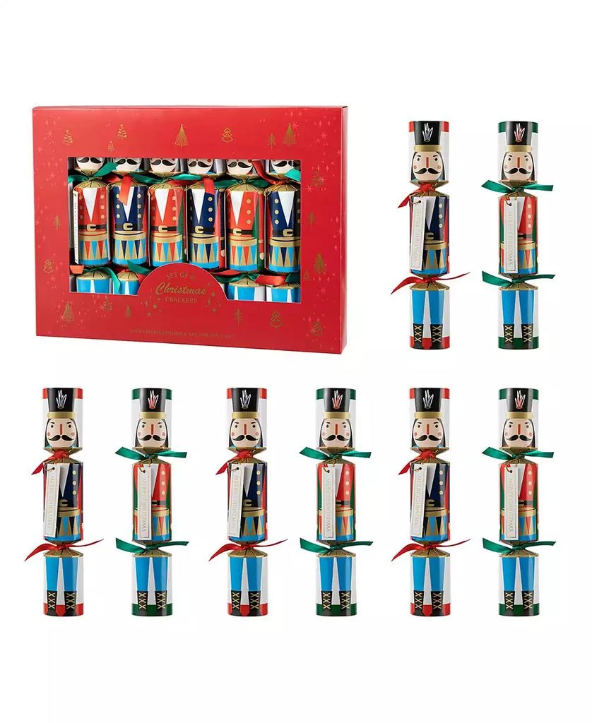 商品Glitzhome|8PK 1.50''D X 10.00''H Christmas Nutcracker Party Cracker with Gift Contents,价格¥299,第1张图片