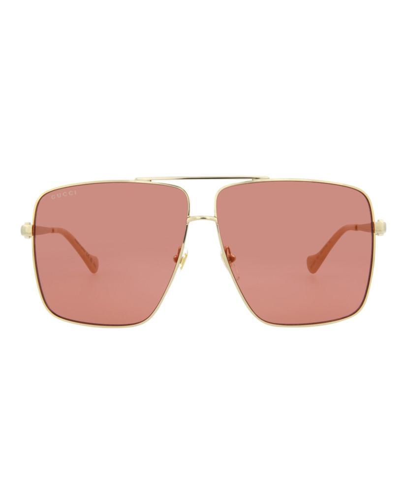 商品Gucci|Aviator-Metal Style Sunglasses,价格¥1338,第1张图片
