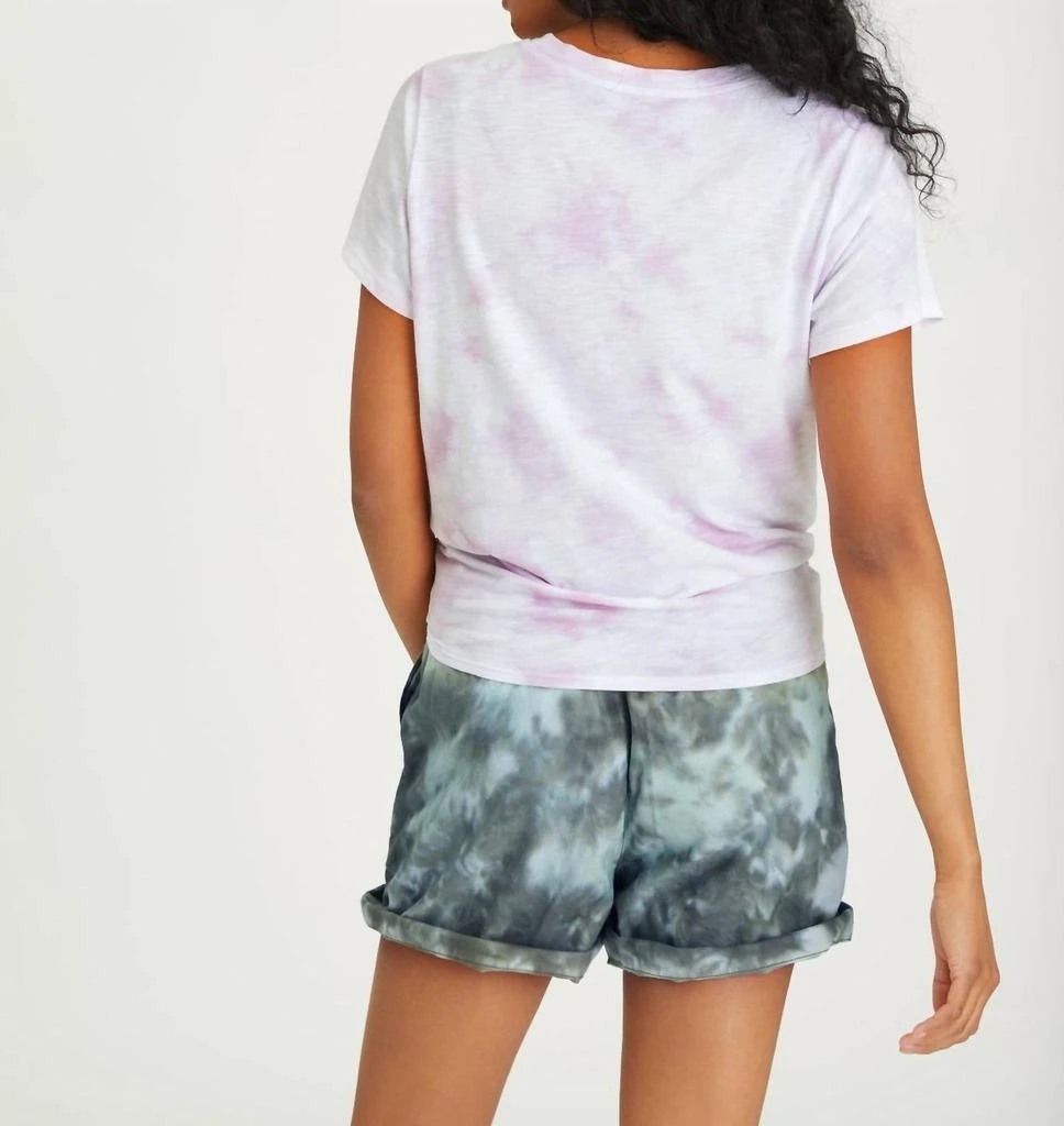 商品Sanctuary|Perfect Knot Tee in Lavender Ice Tie Dye,价格¥364,第2张图片详细描述