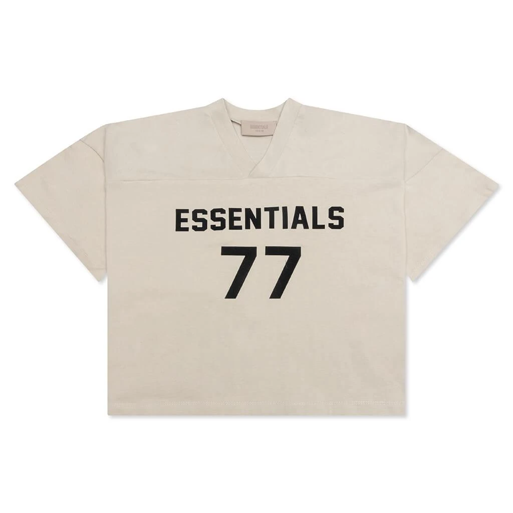 商品Essentials|Fear of God Essentials Kid's Football Tee - Wheat,价格¥304,第1张图片