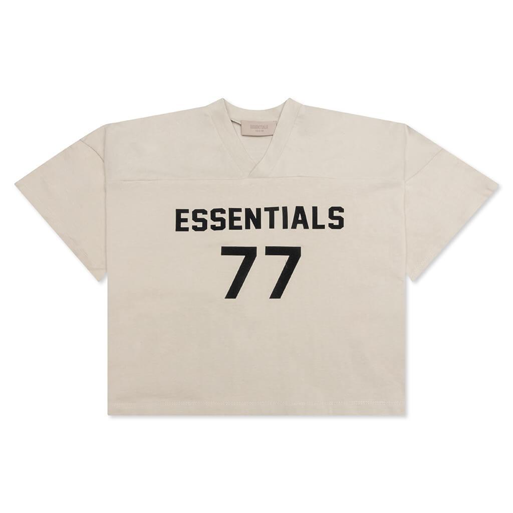 商品Essentials|Fear of God Essentials Kid's Football Tee - Wheat,价格¥295,第1张图片