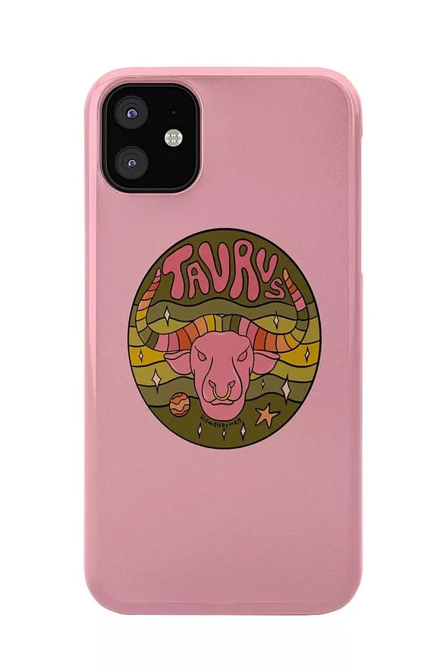 商品DENY Designs|Doodle By Meg For Deny 2020 Taurus iPhone Case,价格¥264,第1张图片