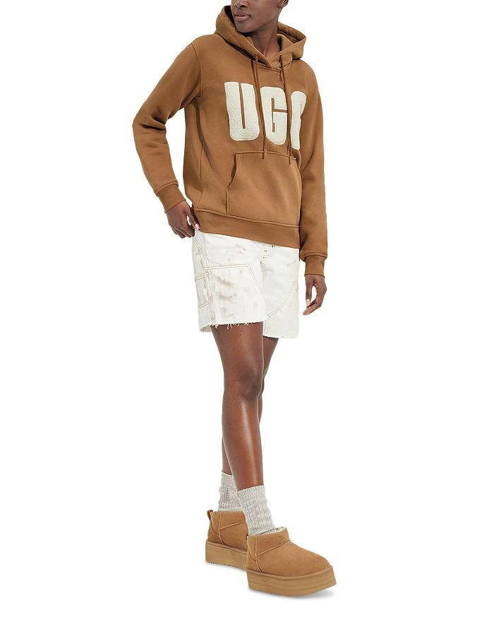 商品UGG|Rey UGGFluff Logo Hoodie,价格¥739,第4张图片详细描述