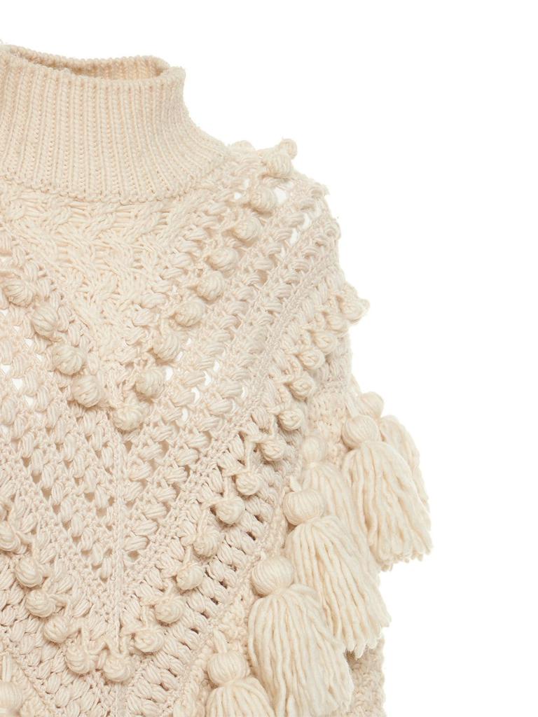 Kaleidoscope Crochet Wool Sweater商品第3张图片规格展示