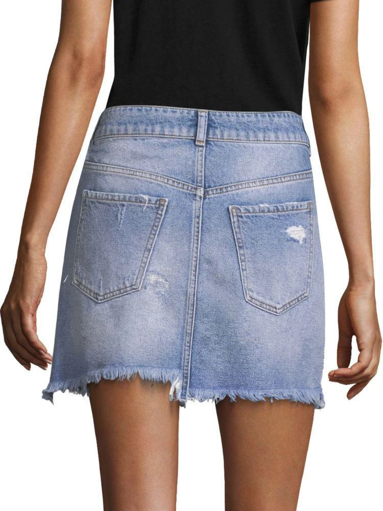 商品Free People|Embellished Denim Skirt,价格¥238,第2张图片详细描述