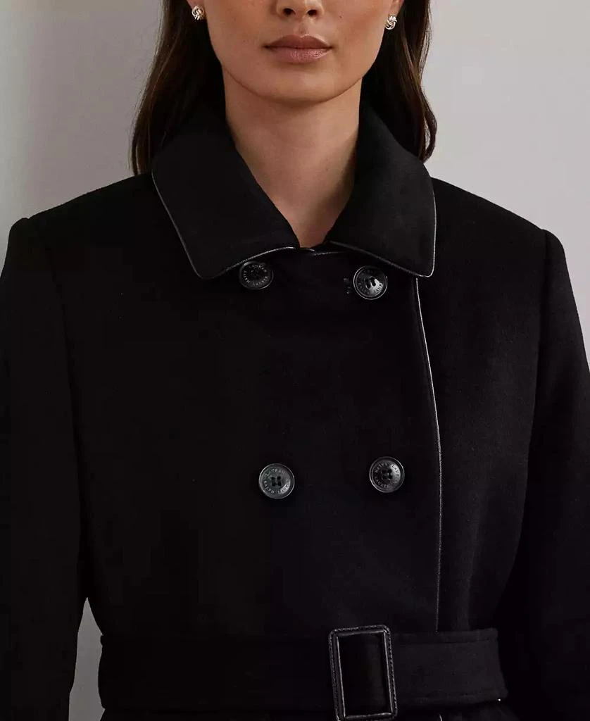 商品Ralph Lauren|Women's Double-Breasted Belted Trench Coat,价格¥1407,第5张图片详细描述