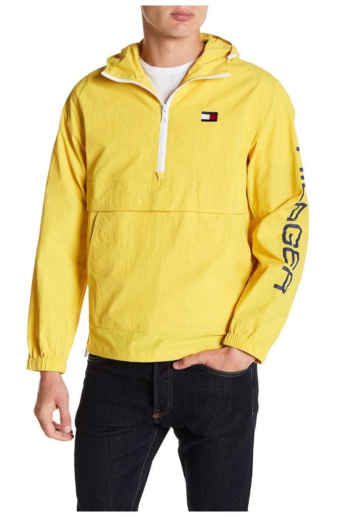 商品Tommy Hilfiger|Taslan Retro Half-Zip Hooded Pullover,价格¥431,第7张图片详细描述