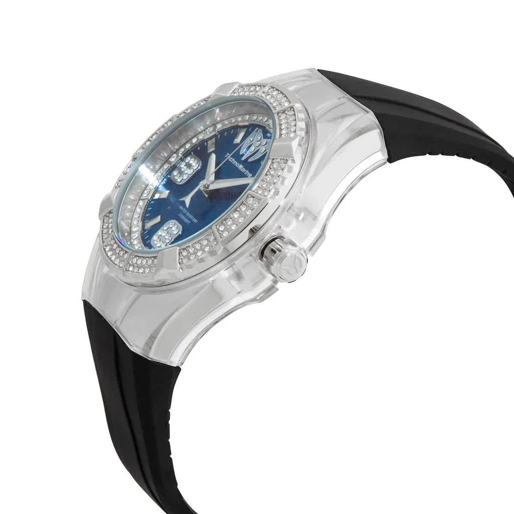 商品TechnoMarine|Technomarine Cruise Quartz Crystal Blue Dial Mens Watch TM-121095,价格¥701,第2张图片详细描述