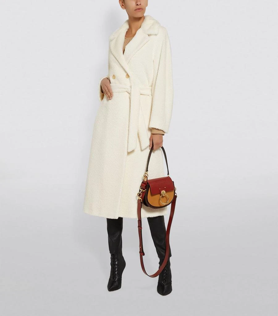 商品Max Mara|Fur Collar Alpaca-Wool Icon Coat,价格¥13799,第5张图片详细描述