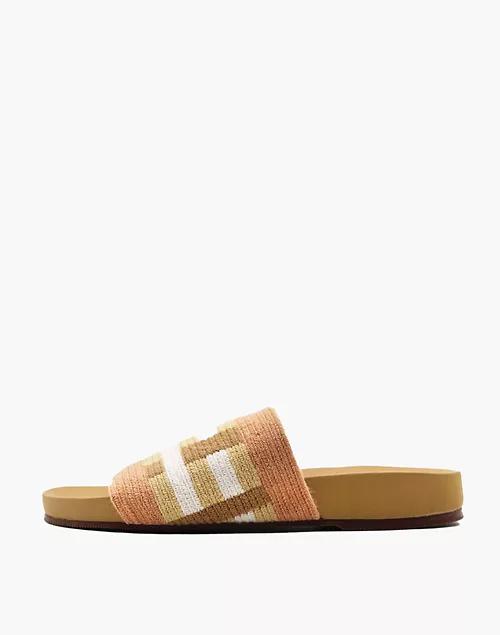 Madewell x KAANAS Padar Handwoven Pool Slide商品第2张图片规格展示