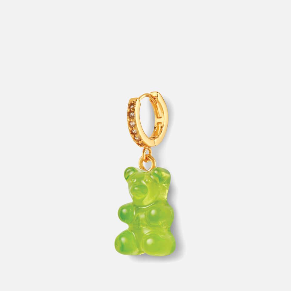 Crystal Haze Nostalgia Bear Gold-Plated, Crystal and Resin Pendant商品第2张图片规格展示