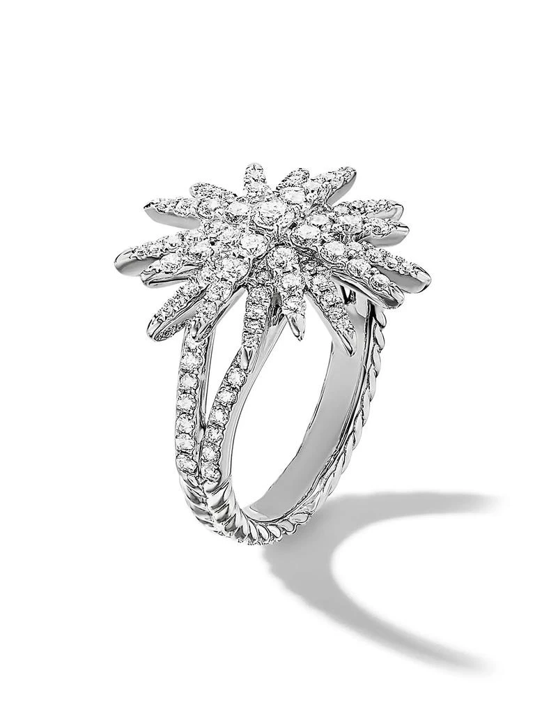 商品David Yurman|Starburst Ring in 18K White Gold,价格¥38959,第3张图片详细描述