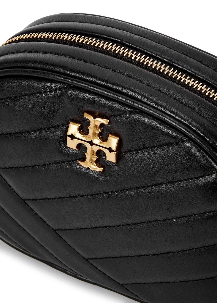 商品Tory Burch|Kira small black quilted leather camera bag,价格¥3104,第5张图片详细描述
