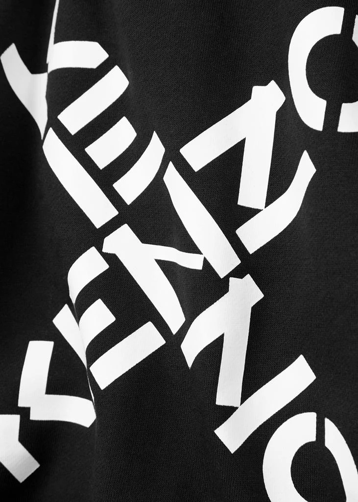 商品Kenzo|Black logo-print jersey sweatshirt (2-5 years),价格¥414,第3张图片详细描述