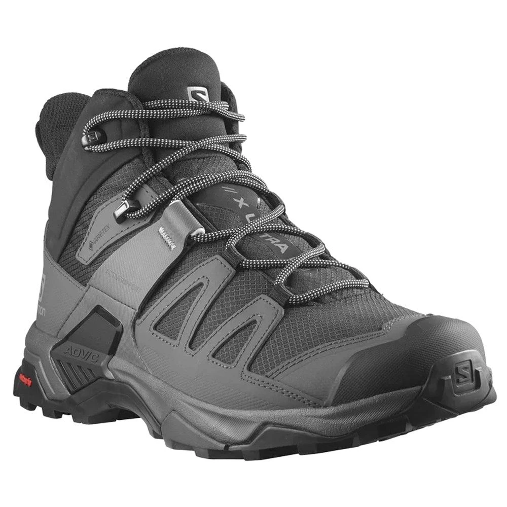 商品Salomon|X Ultra 4 Mid Wide GTX Hiking Shoes,价格¥1076,第2张图片详细描述