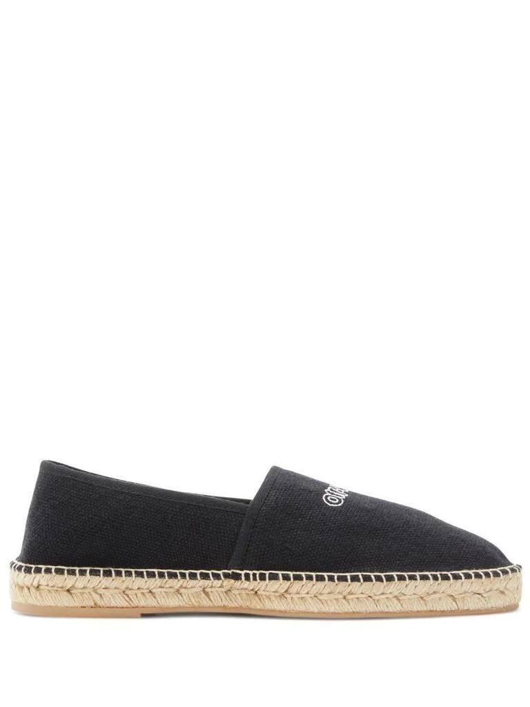 商品Off-White|OFF-WHITE CANVAS ESPADRILLAS,价格¥1401,第1张图片