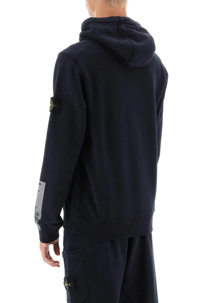 商品Stone Island|Regular hoodie with coated detailing,价格¥1533,第4张图片详细描述