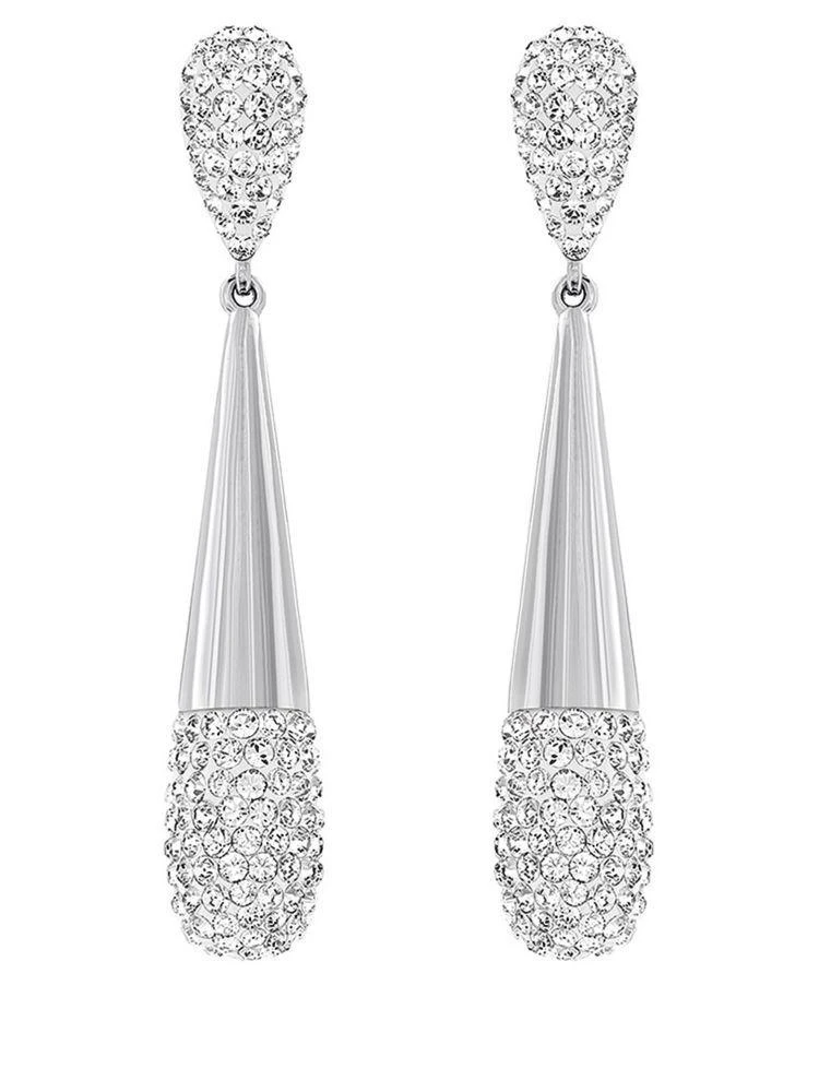 商品Swarovski|Cypress Swarovski Drop Earrings,价格¥750,第2张图片详细描述