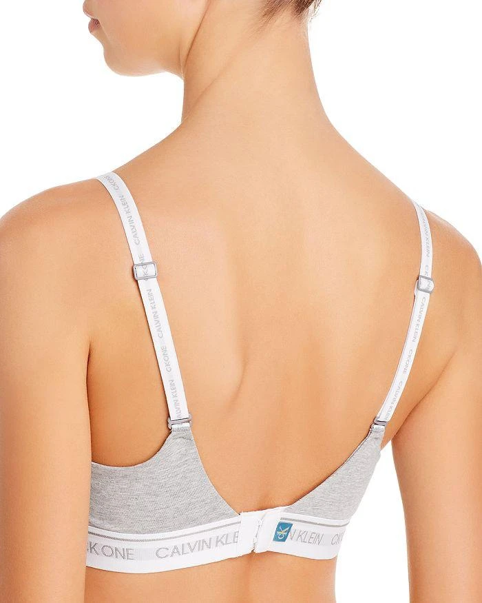商品Calvin Klein|CK One Logo Print Bralette,价格¥212,第2张图片详细描述