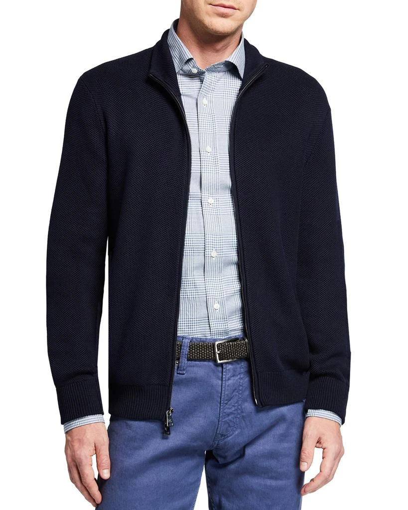 商品Ralph Lauren|Men's Full-Zip Mulberry Silk Jacket,价格¥6911,第1张图片