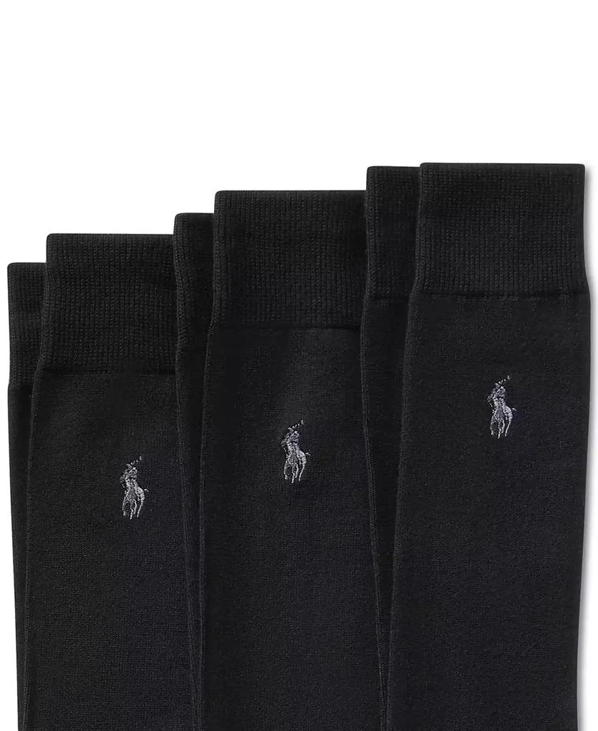 商品Ralph Lauren|Men's 3-Pk. Supersoft Dress Socks,价格¥185,第2张图片详细描述