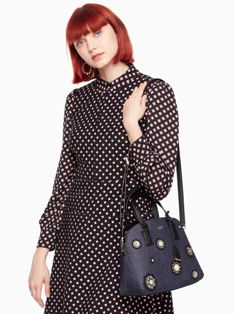 商品Kate Spade|cameron street embellished denim lottie,价格¥1540,第2张图片详细描述