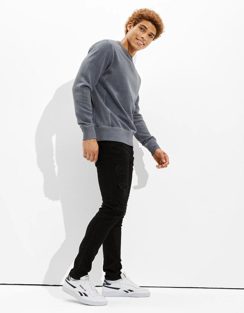 商品AE|AE AirFlex+ Patched Athletic Skinny Jean,价格¥177,第6张图片详细描述