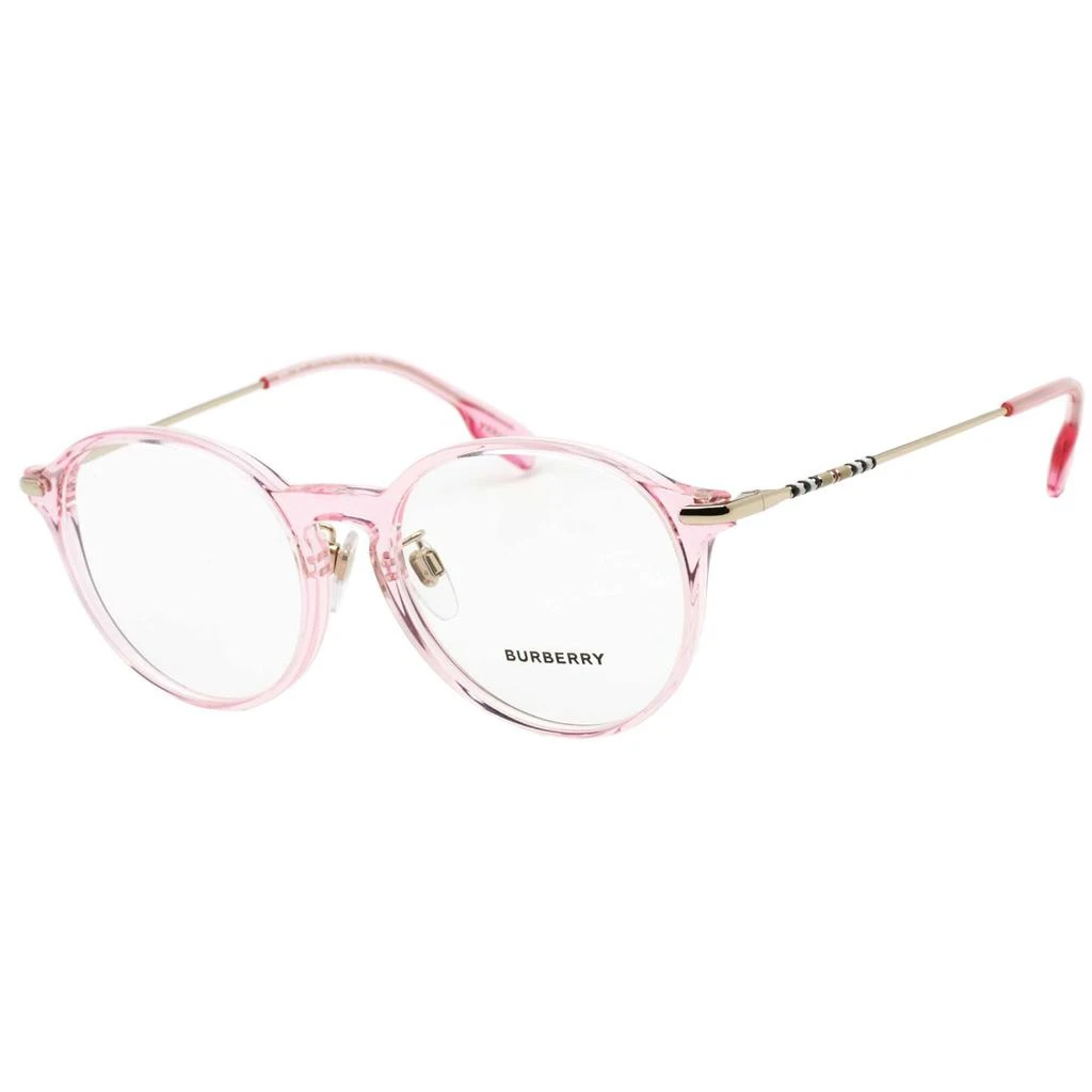 商品Burberry|Burberry Women's Eyeglasses - Pink Full Rim Frame Clear Demo Lens | 0BE2365F 4024,价格¥835,第1张图片