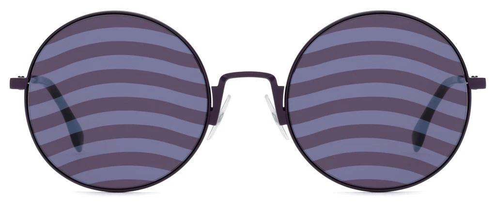 商品Fendi|Fendi 0248 Round Sunglasses,价格¥807,第3张图片详细描述