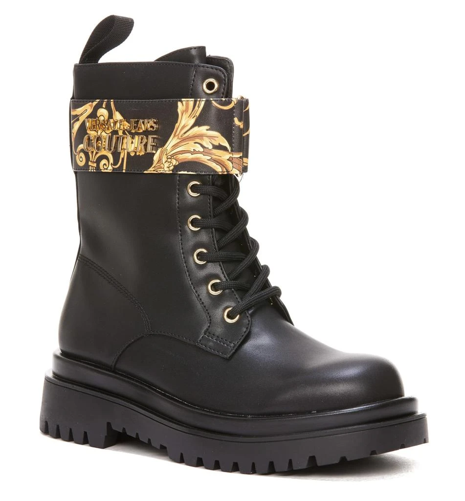 商品Versace|Versace Jeans Couture Baroque Boots,价格¥1498,第2张图片详细描述