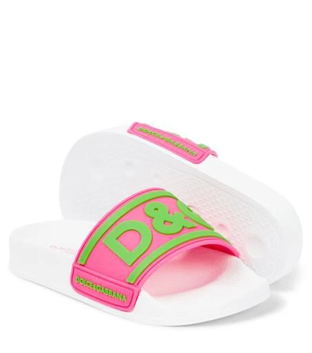 商品Dolce & Gabbana|DG rubber slides,价格¥1561,第5张图片详细描述