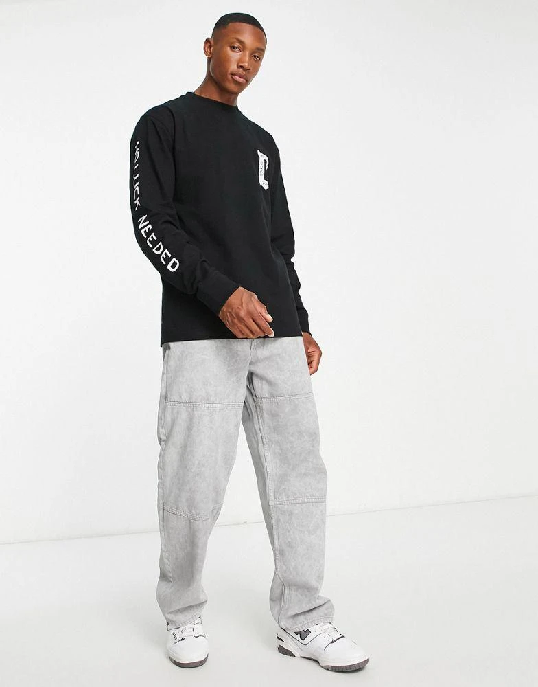 商品DICKIES|Dickies Union Springs long sleeve t-shirt in black,价格¥237,第3张图片详细描述