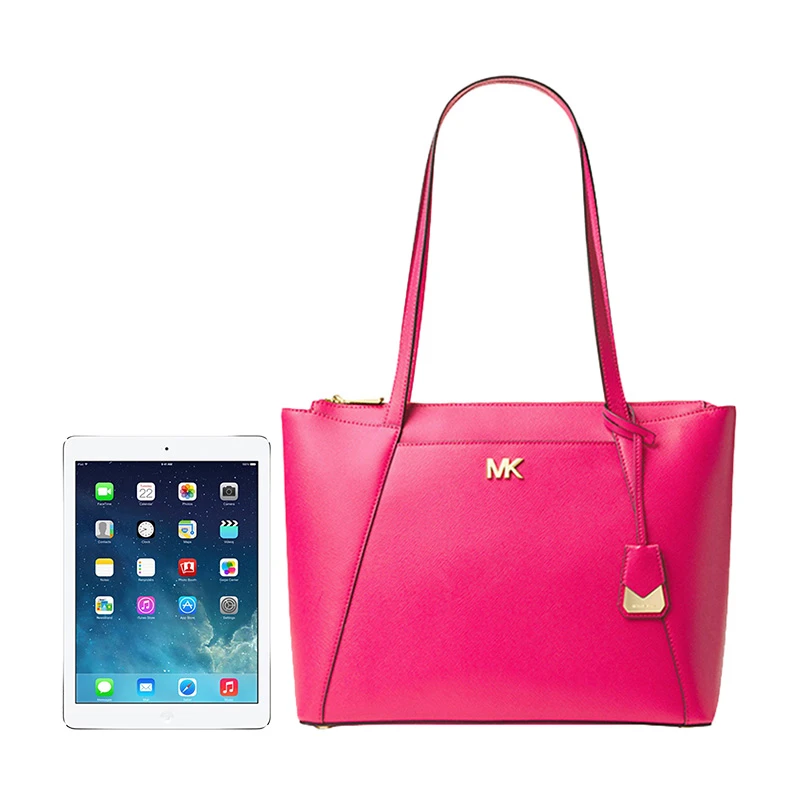 Michael Kors 迈克高仕 女士粉色牛皮挎包 30S8GN2T2L-ULTRAPINK 商品
