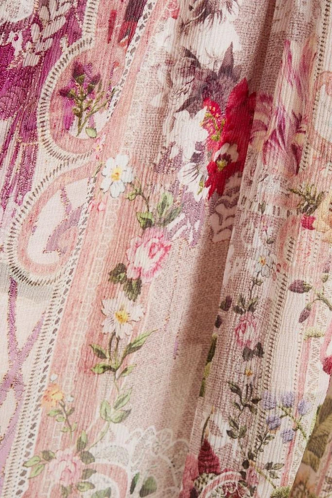 商品Camilla|Studded printed silk-georgette midi dress,价格¥2805,第4张图片详细描述