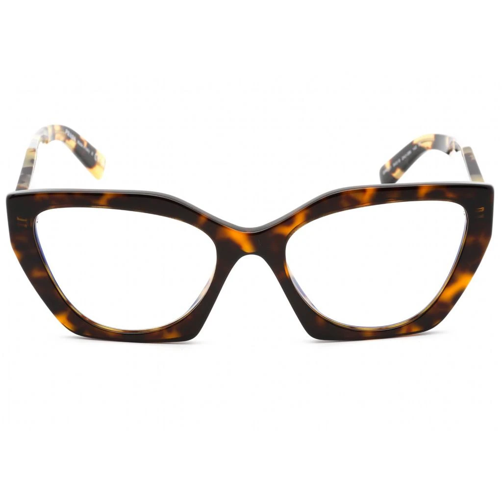 商品Prada|Prada Women's Eyeglasses - Havana Cat Eye Frame Clear Demo Lens | 0PR 26YS 2AU08N,价格¥1374,第2张图片详细描述