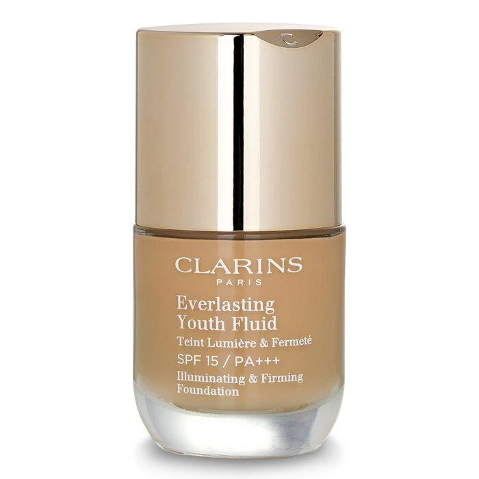 商品Clarins|娇韵诗 永葆青春润泽紧致粉底液SPF 15 - # 110 Honey -110 Honey(30ml/1oz),价格¥251,第1张图片