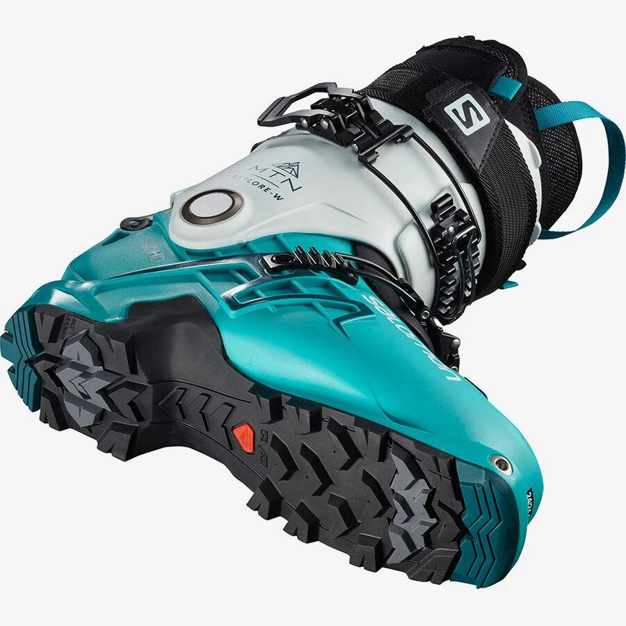 商品Salomon|SALOMON - MTN EXPLORE W BOOT - 26.5 - White Scuba Blue Mar,价格¥2655,第2张图片详细描述