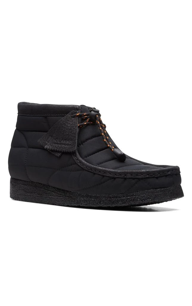 商品Clarks|(26168801) Wallabee Boots - Black Quilted,价格¥885,第2张图片详细描述