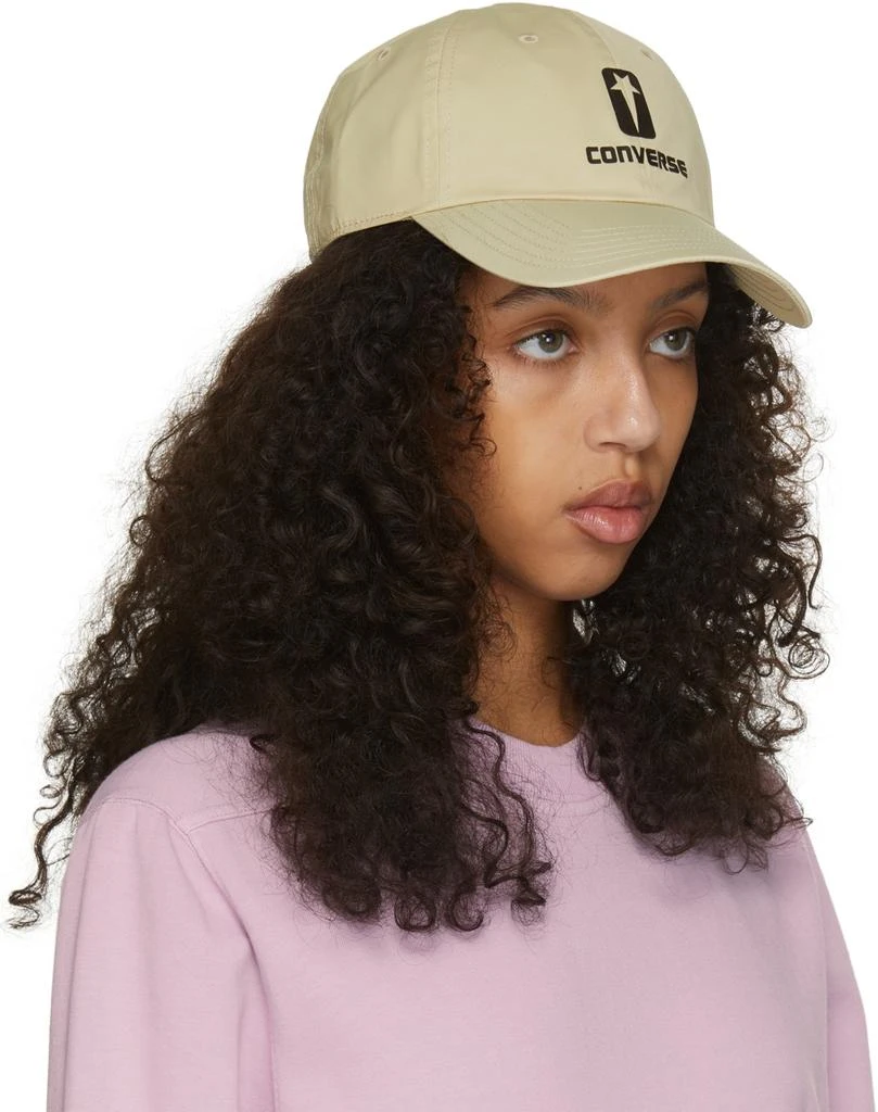 商品Rick Owens|Beige Converse Edition Drkshdw Cap,价格¥313,第2张图片详细描述