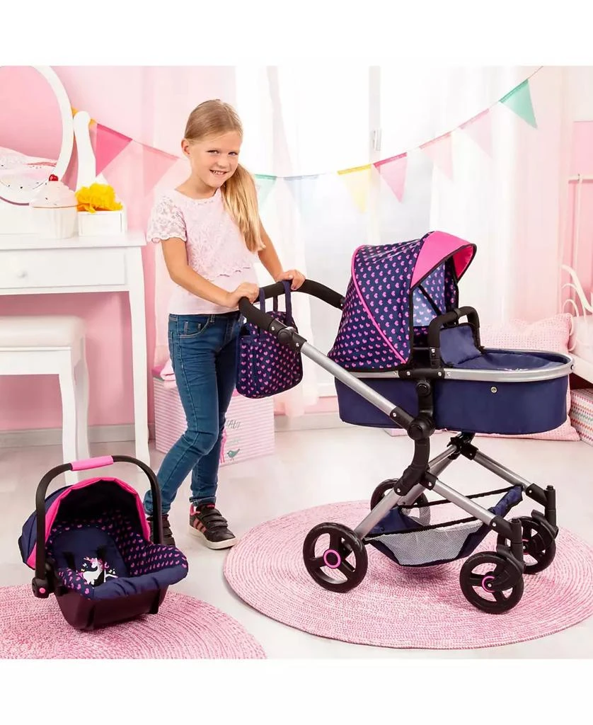 Baby Doll City Vario Pram Baby Doll Stroller with Diaper Bag 商品