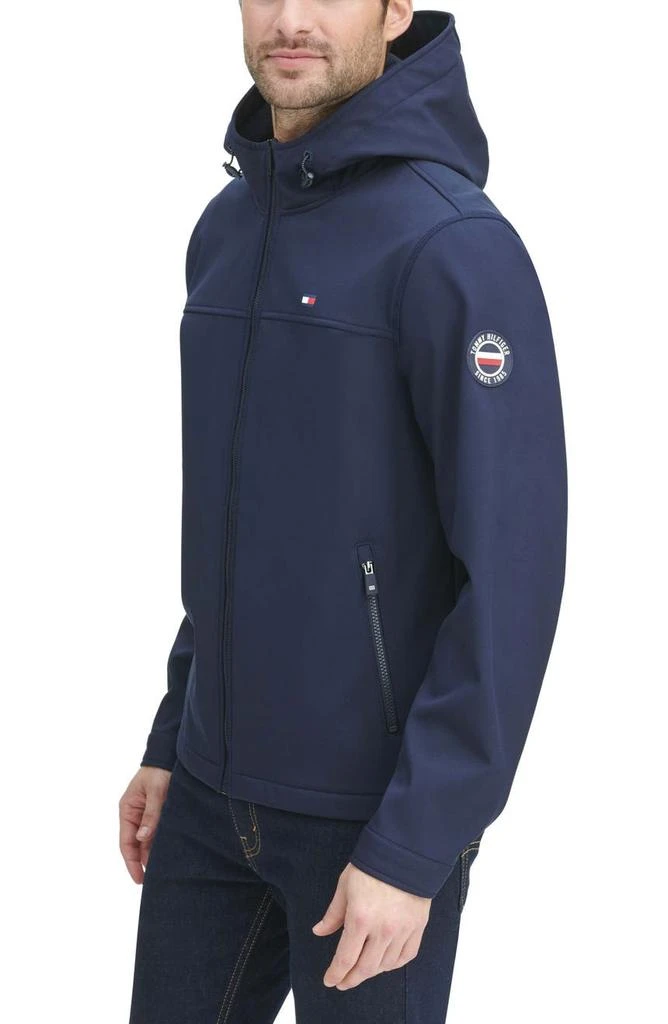 商品Tommy Hilfiger|Softshell Zip Hoodie,价格¥492,第4张图片详细描述