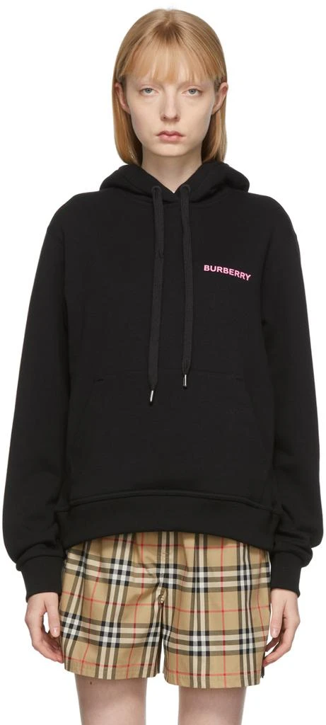商品Burberry|Black Logo Hoodie,价格¥5120,第1张图片