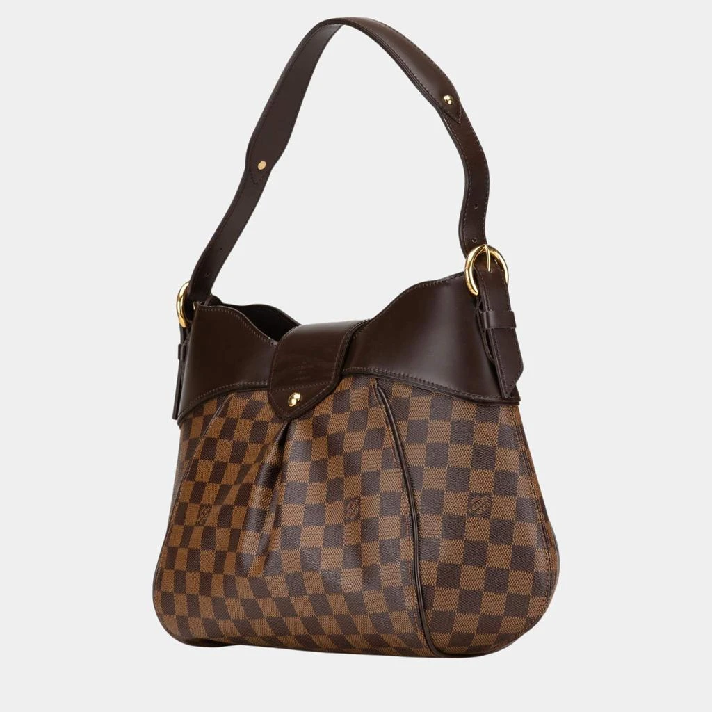 商品[二手商品] Louis Vuitton|Louis Vuitton Brown Damier Ebene Canvas Sistina MM Shoulder Bag,价格¥11909,第2张图片详细描述