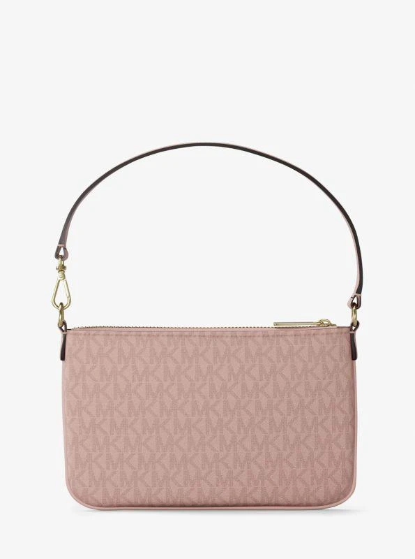 商品Michael Kors|Jet Set Small Signature Logo Convertible Wristlet,价格¥436,第3张图片详细描述