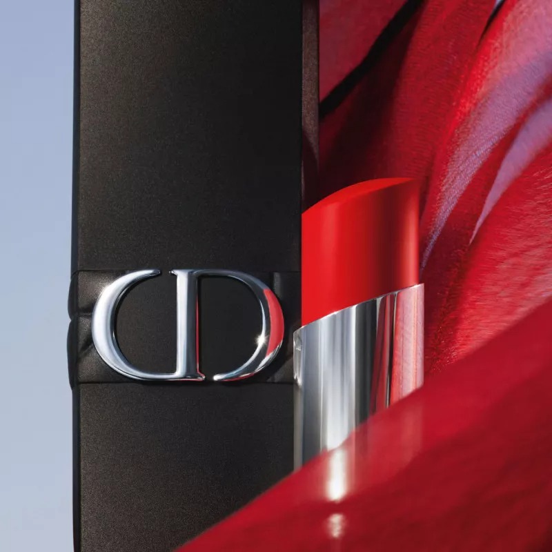 Dior迪奥全新烈艳蓝金锁色哑光唇膏口红3.2g商品第4张图片规格展示